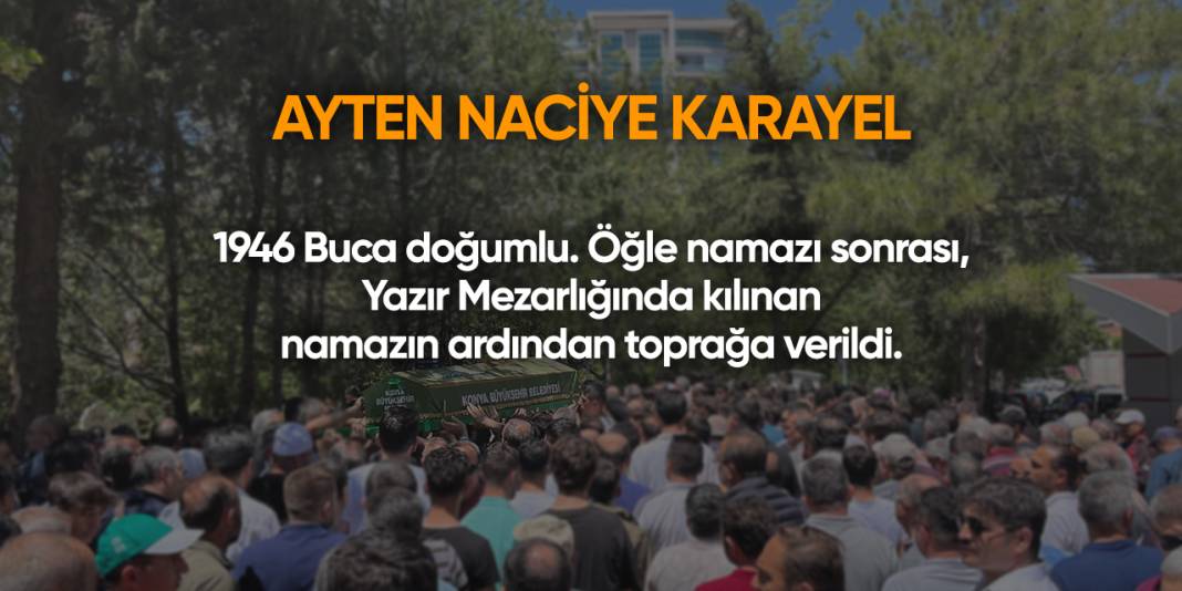 Konya'da bugün vefat edenler | 7 Ocak 2025 9